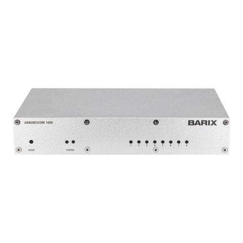 オーディオインターフォン システム - ANNUNCICOM 1000 - Barix - デスクトップ用