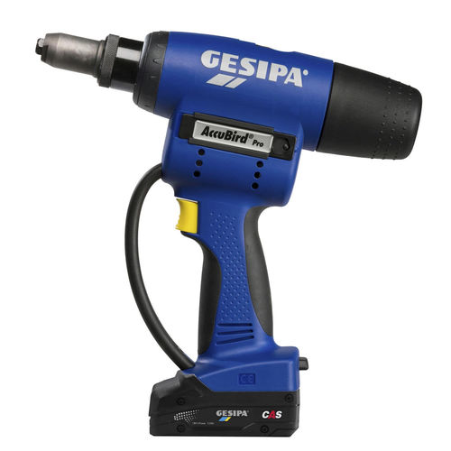 バネ式トリガー付きリベッター - AccuBird&reg; Pro - SFS Group Germany GmbH - ブラシレスDCモータ / バッテリー式 / ブラインドリベット用