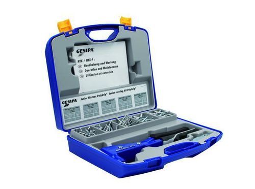 手動式リベッター - Junior-Box mit PolyGrip-Blindnieten - SFS Group Germany GmbH - ブラインドリベット用