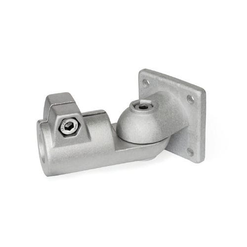 円形管継手 - GSF series - Inocon GmbH - 関節付き / 鋳造アルミニウム製 / 調整可能