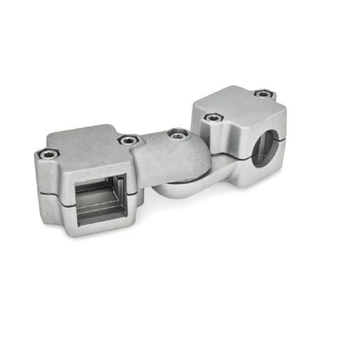 円形管継手 - GMQ series - Inocon GmbH - 鋳造アルミニウム製 / 調整可能