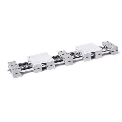 ダブル チューブリニア軸 - VD3D series - Inocon GmbH - 手動 / アルミニウム製 / 精密
