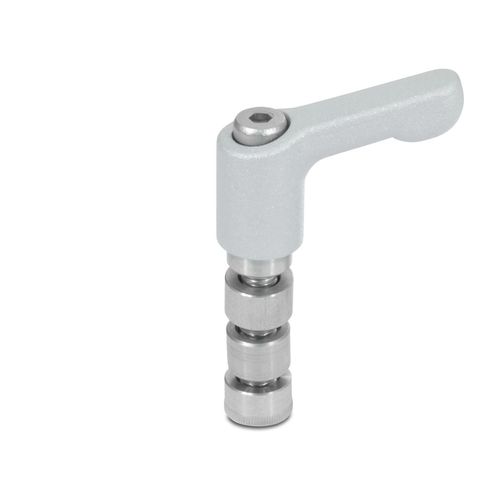 スチール製クランプ レバー - HM series - Inocon GmbH - ステンレス製 / 調整可能 / ねじ式