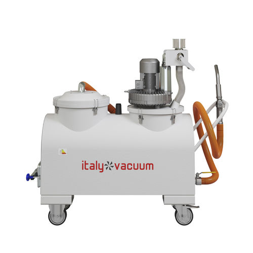 産業用掃除機 - Mastertank - ITALYVACUUM S.R.L. - 油と削りくず / 電動式 / ホイール式