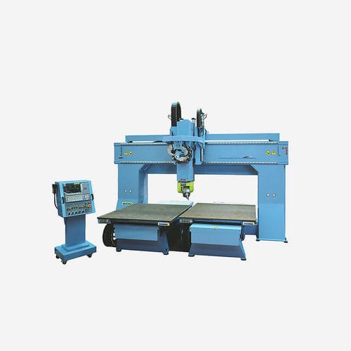 5軸マシニングセンタ - F - Multiax International CNC srl - 旋回スピンドル / 銅用 / 真鍮用