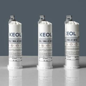 メタクリル酸メチル接着剤 - KEOL-MA 41 M10 - KEOL - 金属用 / プラスチック用 / 木材用