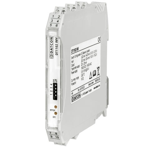 ガルバニックアイソレーター - DT1102 INV series - Datcon Industrial Electronics Ltd. - 電子式 / 4-20mA / ポリマー