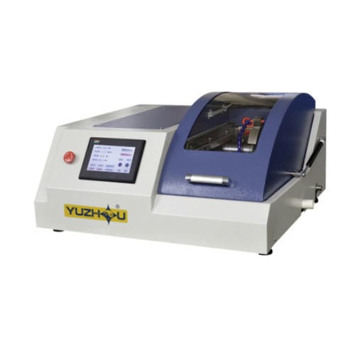 金属組織切断機 - JMQ-60Z - Shanghai Shangcai testing machine Co.,Ltd - 回転刃 / 試料 / PLC制御