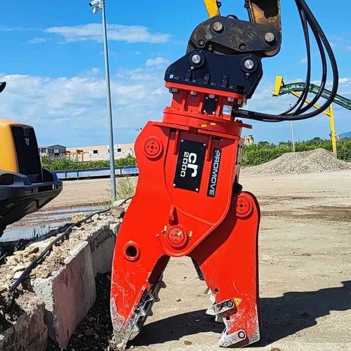 一次解体用油圧粉砕機 - CR2000  - Promove srl - 二次解体用 / コンクリート用 / 回転式