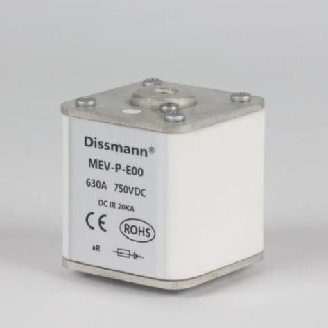セラミック製ヒューズ - MEV-P-C20-400A  - Shenzhen Deer Electronic Co.,Ltd. - 高速作動 / aR クラス / 高電圧