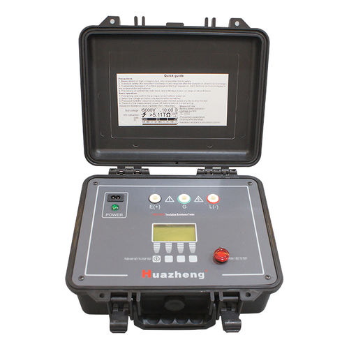 携帯型絶縁抵抗計 - HZJY-5K-I 5kV - Huazheng Electric