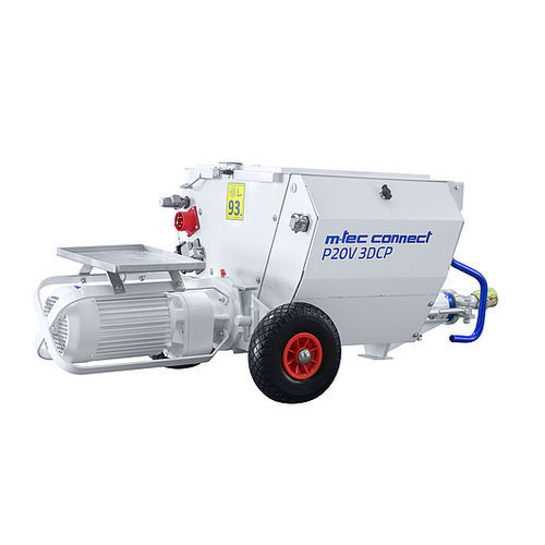 遠心ポンプ - CONNECT® P20 3DCP - M-TEC Mathis Technik - セメント用 / 電動 / 手動呼び水