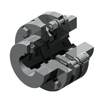 メンブレン軸継手 - 318  - Maschinenfabrik Mönninghoff GmbH & Co. KG - ディスク形 / ダブル / ステンレス製