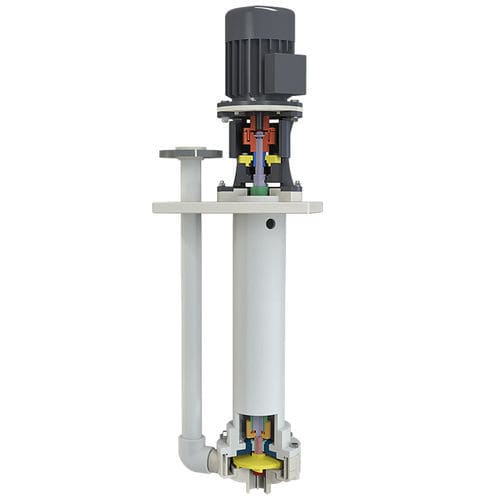 遠心ポンプ - JP-820 - Dr. Jessberger GmbH - 化学製品 / 電動モーター付き / 水中
