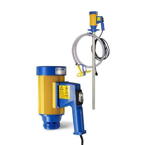 ドラム缶用ポンプ - JP-280 - Dr. Jessberger GmbH - 化学製品 / 電動モーター付き / 水中