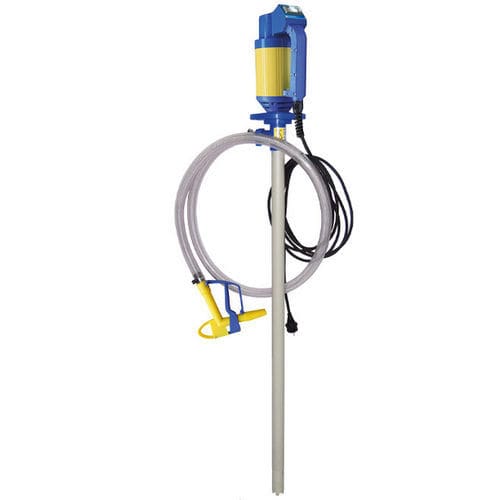 ドラム缶用ポンプ - JP-360 PP (HC) - Dr. Jessberger GmbH - 化学製品 / 電動モーター付き / 水中