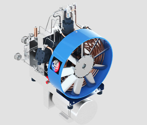 ピストン式コンプレッサー - V 5635/350 N - J.A. Becker & Söhne GmbH & Co. KG - 窒素 / 電動 / 据え置き型