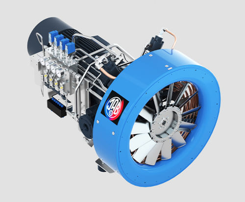 ピストン式コンプレッサー - SVB 950/300 NG - J.A. Becker & Söhne GmbH & Co. KG - 自然ガス / 電動 / 据え置き型