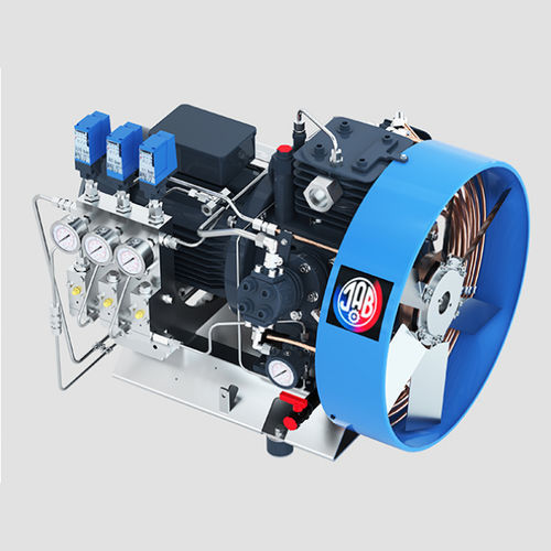 ピストン式コンプレッサー - V 700/350 NG4 - J.A. Becker & Söhne GmbH & Co. KG - 自然ガス / 電動 / 据え置き型