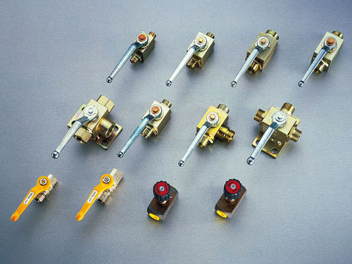 ボールバルブ - Gebr. Held Hydraulik Technischer Großhandel GmbH - レバー / 空圧式 / 流量調整用