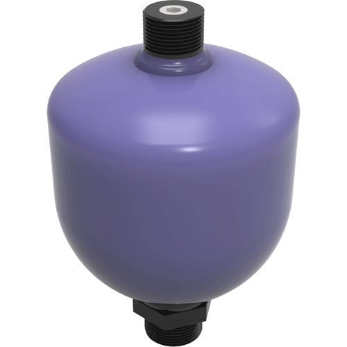 膜アキュムレータ - AMW-M - EPE Process Filters & Accumulators Pvt. Ltd. - 窒素 / 炭素鋼製 / ハイドロニューマチック式