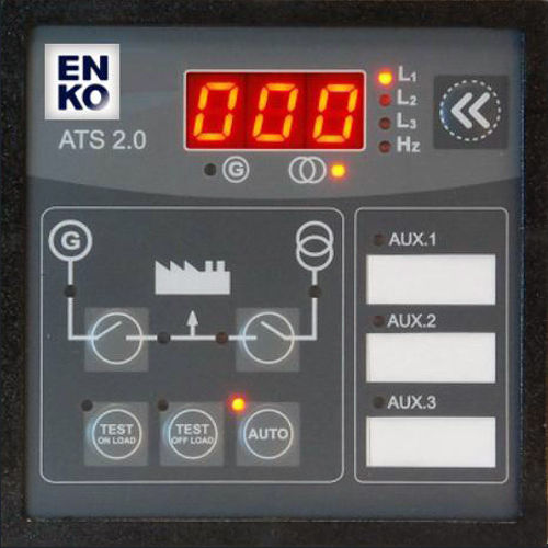 自動転換器 - ATS 2.0 - ENKO Elektronik Kontrol Sistemleri San. ve Tic. Ltd. Sti. - パネル取り付け / 発電設備 / 三相