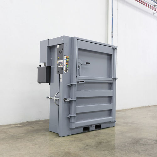 ダンボール紙用梱包機 - LH300 - MACFAB BALERS - 廃棄物用 / フィルム用 / 縦型