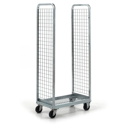 棚付きロールコンテナー - KW2405690W200E4 - ESB Engineering-System-Bau GmbH - 金属製 / ワイヤーメッシュ