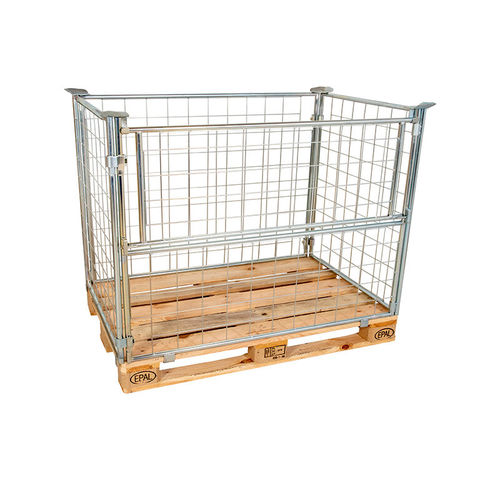 金属製パレットカラー - AR80012001000CS1 - ESB Engineering-System-Bau GmbH - ワイヤーメッシュ