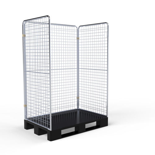 プラスチック製パレットカラー - S38001200FC0KU - ESB Engineering-System-Bau GmbH - ワイヤーメッシュ