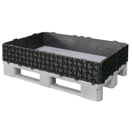 プラスチック製パレットカラー - FP-N series - FACH-PAK - 折り畳み式