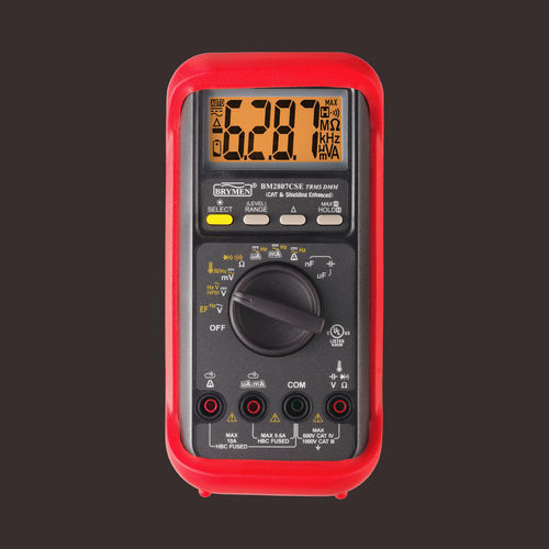 6000カウントデジタルマルチメーター - BM2807CSE - BRYMEN - 携帯型 / 1000 V / 600 V