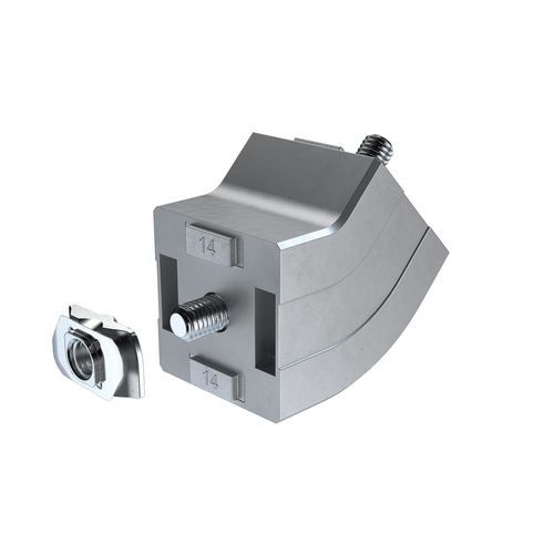 アルミフレーム用固定具 - GUS 454 series - Robotunits GmbH - 建設現場用 / 産業用 / 亜鉛めっき