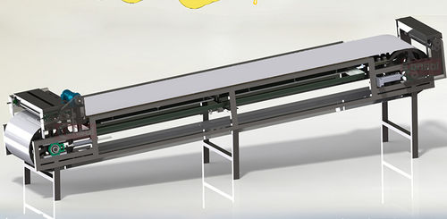 粉末冷却器 - consol steel belt - 工業用 / コンベヤー ベルト付