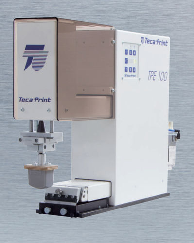 オープンインキカップパッド印刷機 - TPE 100  - Teca-print - モノクロ / 印刷産業用 / 空圧式