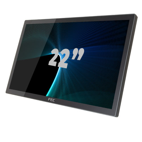 カラー液晶ディスプレーパネルPC - PP-9732W - FEC Italia srl - 容量方式タッチスクリーン / マルチタッチスクリーン / 22インチ