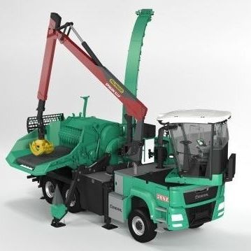移動式ウッドチッパー - HEM 593 R-Cobra - JENZ GmbH Maschinen- und Fahrzeugbau