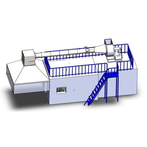 可燃性テストチャンバー - RCT - Motis Fire Technology Co., Ltd. - 酸素 / シミュレーション用 / 素材用