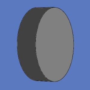 円形目視窓 - Crystran Ltd - ゲルマニウム