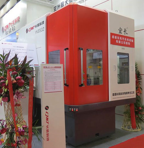 2軸方向フライス盤 - YK8532 - Yichang Changjiang Machine Technology Co., Ltd. - 縦型 / 切断