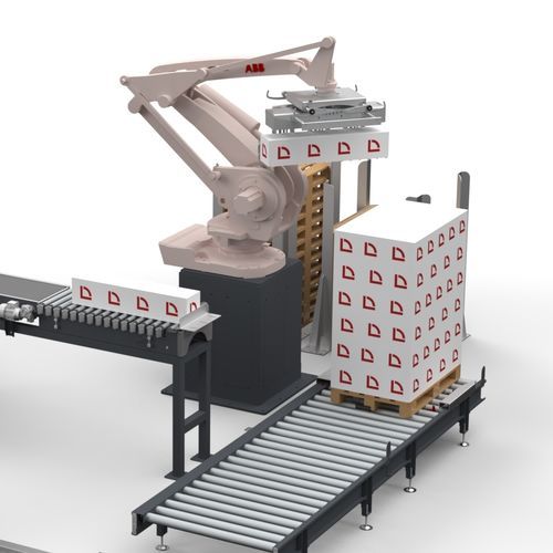 ロボット式パレット積み分け機 - Brolla - ボックス用 / 袋用 / コイル用