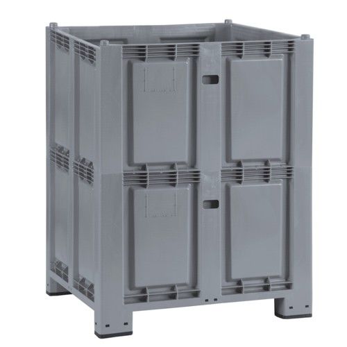 HDPEパレットボックス - 1100 1300 PLUS series - Interbox S.A. - PP / 食品用途 / 荷台折りたたみ式