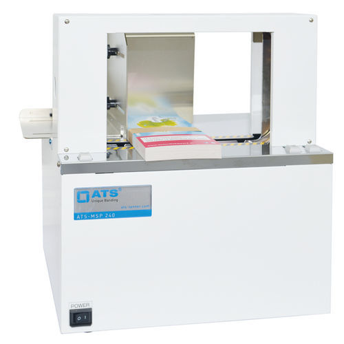 自動バンド ライニング機 - ATS-MSP 240 - ATS-Tanner GmbH Banderoliersysteme - 移動式 / 卓上型 / 横型