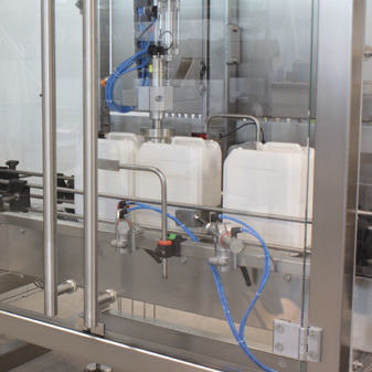 リニアスクリューキャッピング機 - GAS-110 - VOLLENDA-WERK GmbH - 半自動 / ボトル用