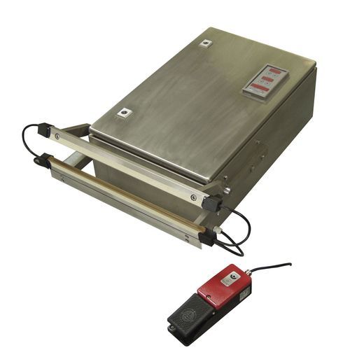 フィルム用インパルス シーラー - Fermant Compact V2A - joke mechanix GmbH - 足操作式 / 横型 / 小袋