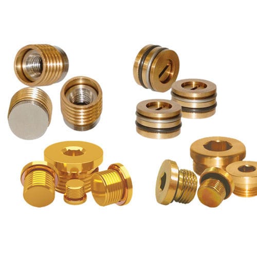 円形栓 - THKT-TDKT - TEKNO-MET BAĞLANTI ELEMANLARI SAN. ve TİC. LTD. ŞTİ - ねじ式 / 真ちゅう製