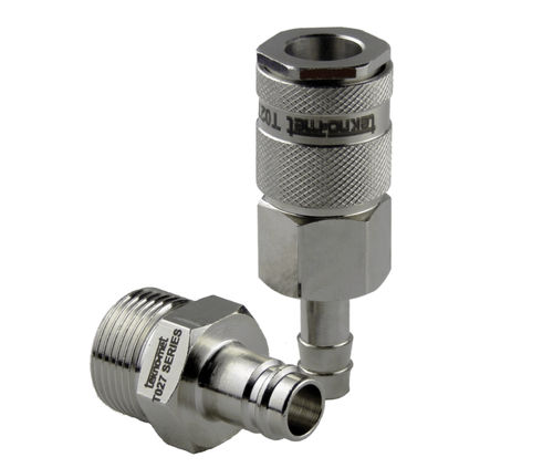 空圧式接続部品 - T027 series - TEKNO-MET BAĞLANTI ELEMANLARI SAN. ve TİC. LTD. ŞTİ - ねじ式 / クイック / CEJN