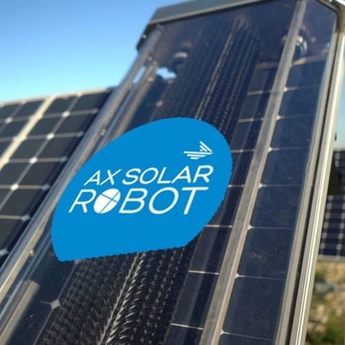 ソーラーパネル用清掃用ロボット - WetSlider  - AX Solar Robot - ウェットクリーニング