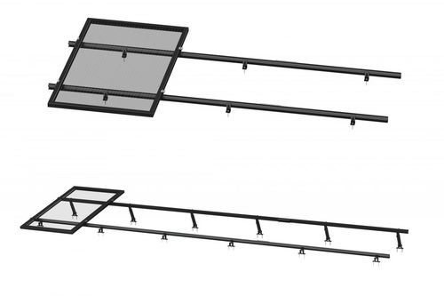 屋根上ソーラーマウントシステム - SolarRoof™ Black Series - Clenergy