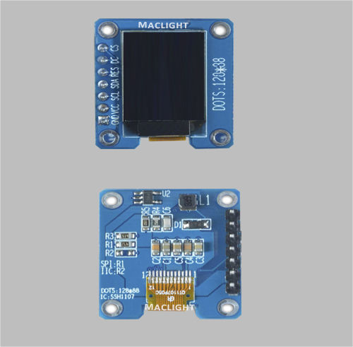 有機ELディスプレイ モジュール - MLD073-12888E - Maclight Display Co., Limited - カラー / モノクロ / グラフィック
